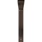 Ekena Millwork Traditional Steel Bracket, Hammered Brown 2"W x 14"D x 14"H BKTM02X14X14TRHBR - alternate 2
